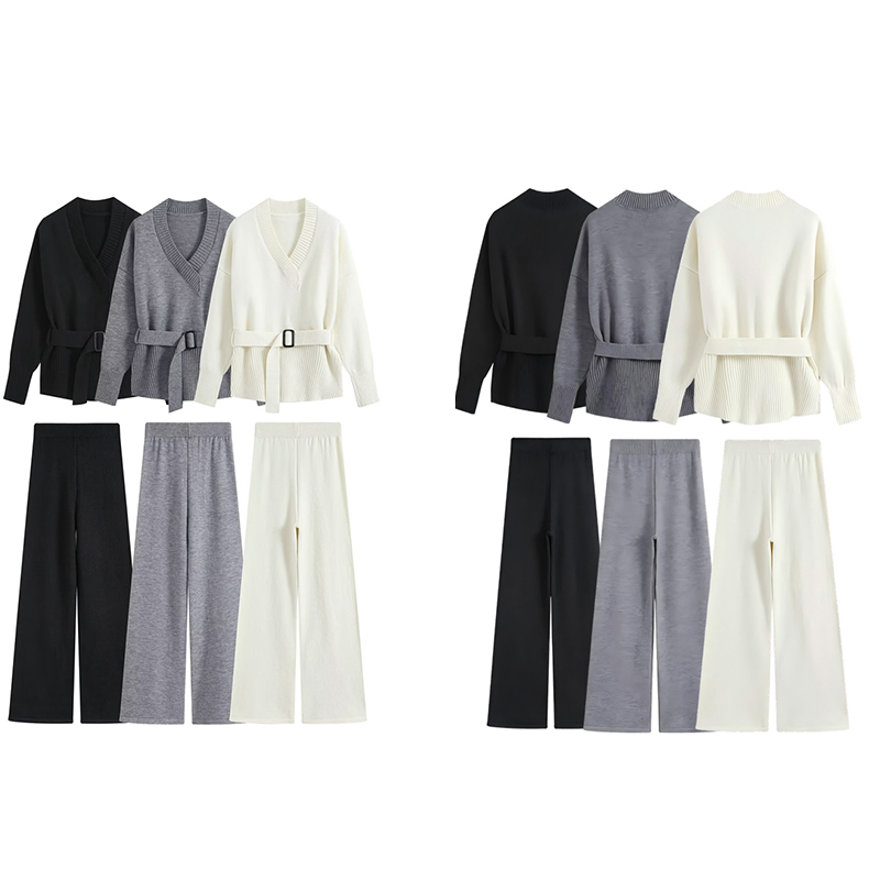 Women'S Fashion Trends Spring 2026 - Guobioziy Women's Knitted Belt Set 2026
