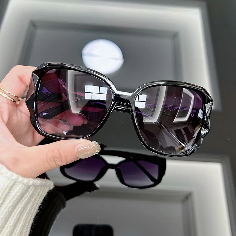 Women'S Fashion Eyeglasses - Vintage Oversized Sunglasses Women Brand Big