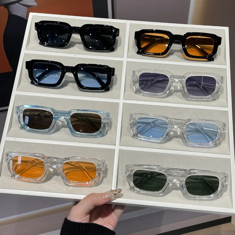 New Hot Selling Square Small F - đánh giá và giá Women'S Fashion Eyeglasses
