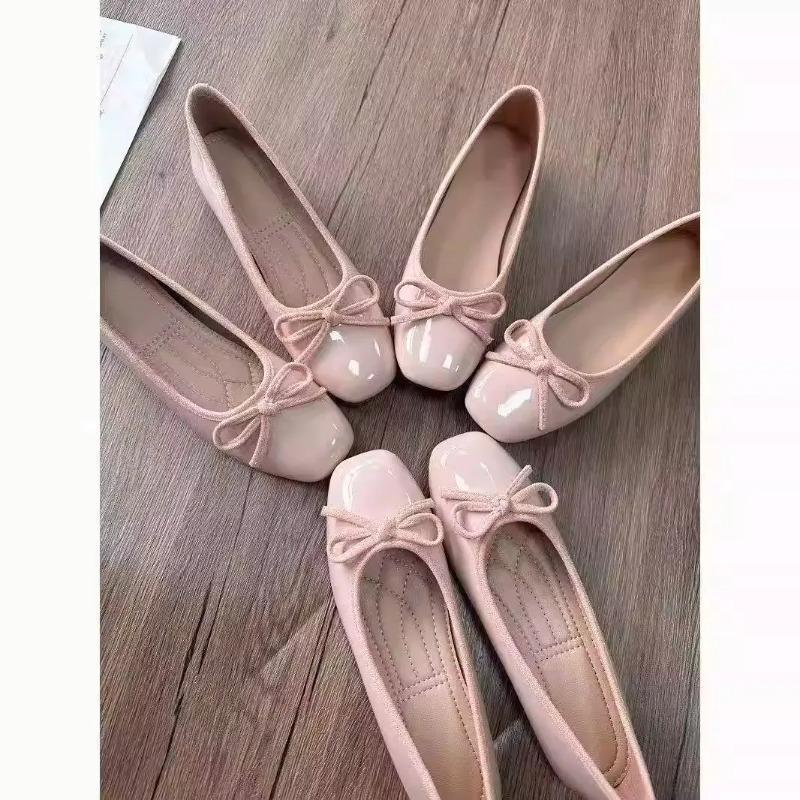 Women Ballet Flats Square Toe  - đánh giá và giá Women'S Fashion Line