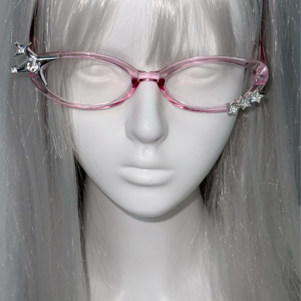 Y2K Star Rhinestone Cat Eye De - đánh giá và giá Women Fashion Glasses