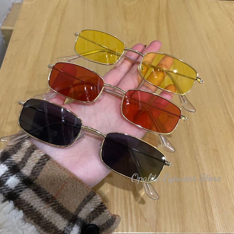 Fashion Retro Metal Frame Colo - đánh giá và giá Women'S Fashion Eyeglasses