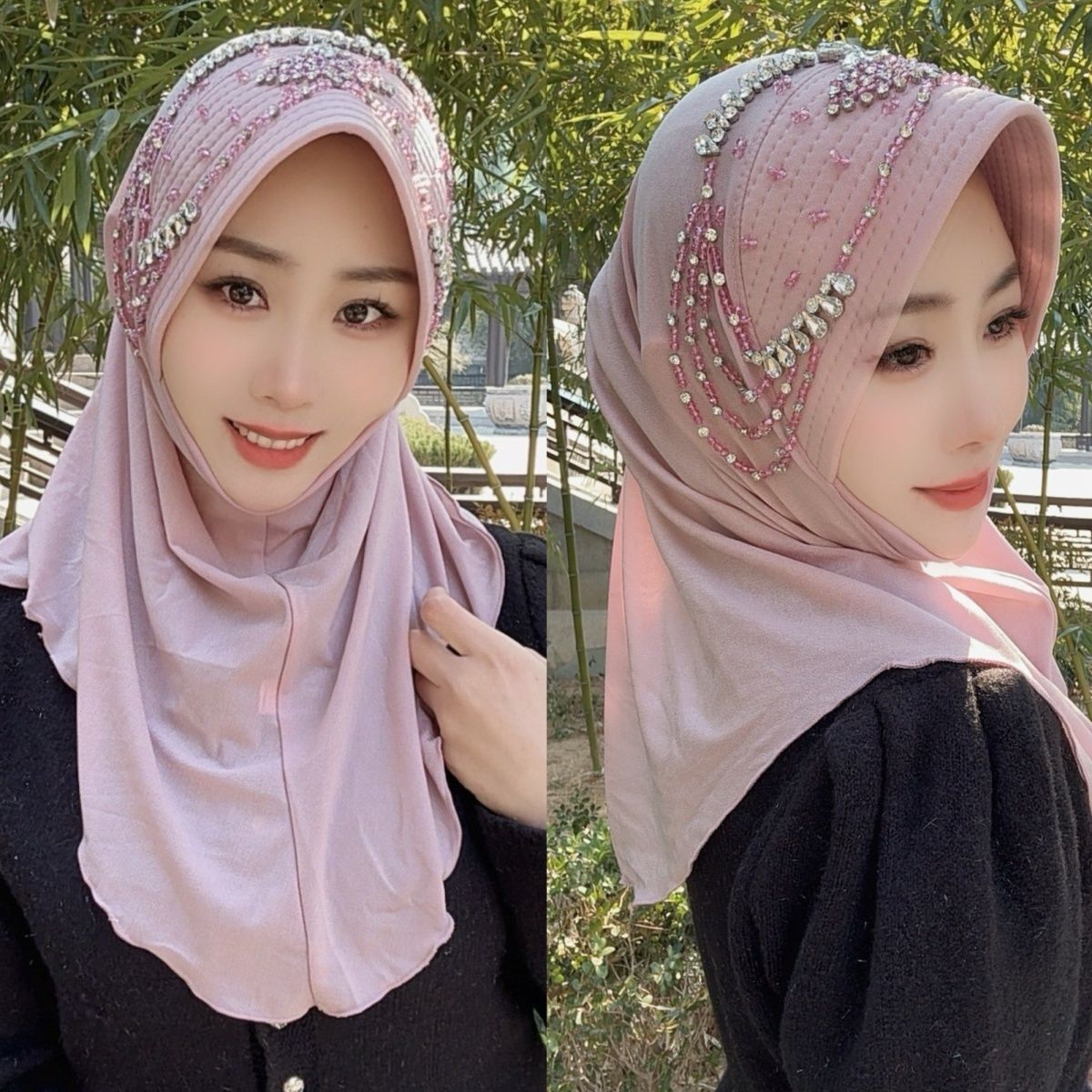 Hijab Muslim Women Shawl Heads - đánh giá và giá Women Fashion Malaysia