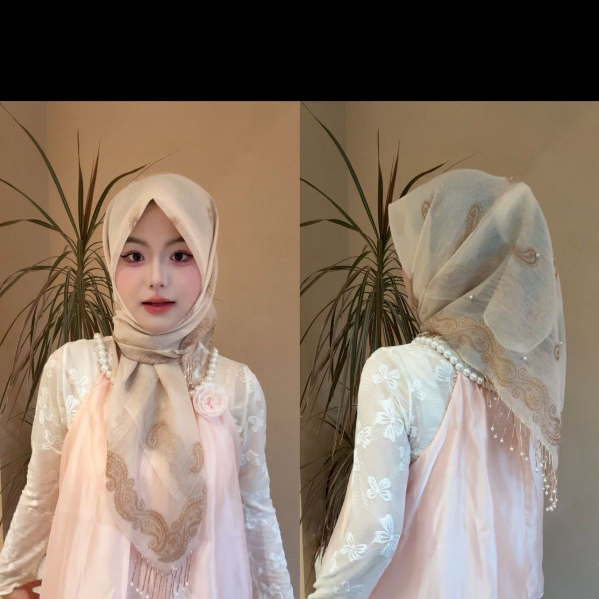 Hijab Muslim Women Shawl Heads - đánh giá và giá Women Fashion Malaysia