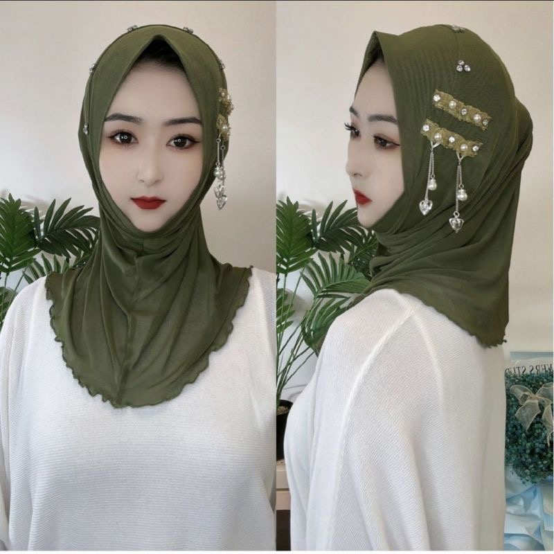 Hijab Muslim Women Shawl Heads - đánh giá và giá Women Fashion Malaysia