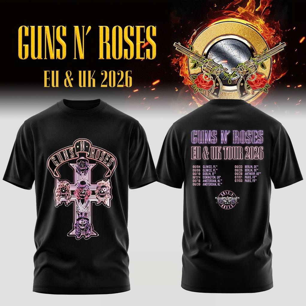 Guns N Roses EU & UK TOUR 2026 - đánh giá và giá Women Fashion Uk