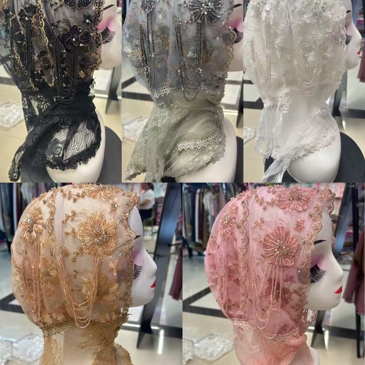 Hijab Muslim Women Shawl Lace  - đánh giá và giá Women Fashion Malaysia