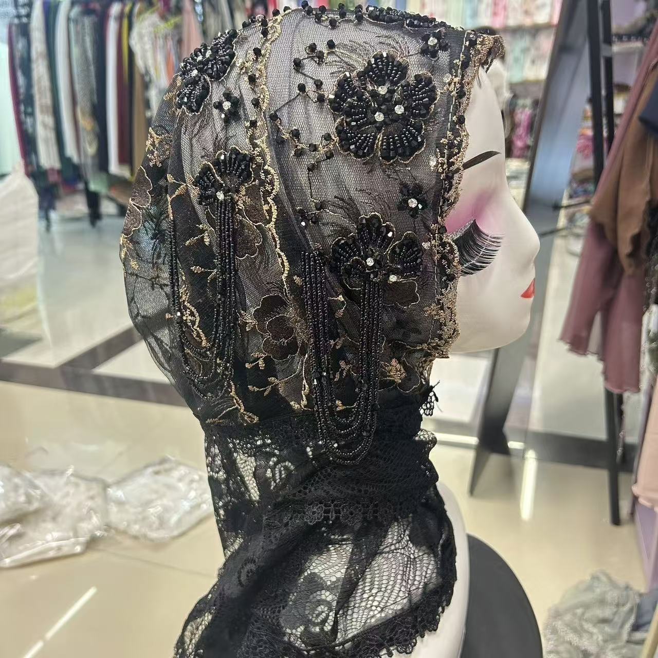 Hijab Muslim Women Shawl Lace  - đánh giá và giá Women Fashion Malaysia