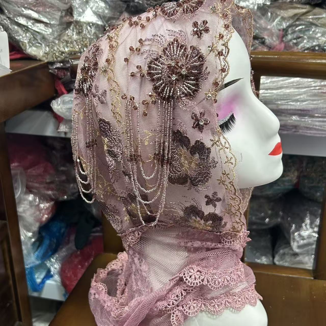 Hijab Muslim Women Shawl Lace  - đánh giá và giá Women Fashion Malaysia