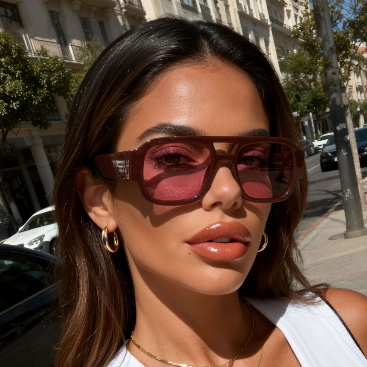 Retro Aviator Sunglasses New Y - đánh giá và giá Women Fashion Glasses