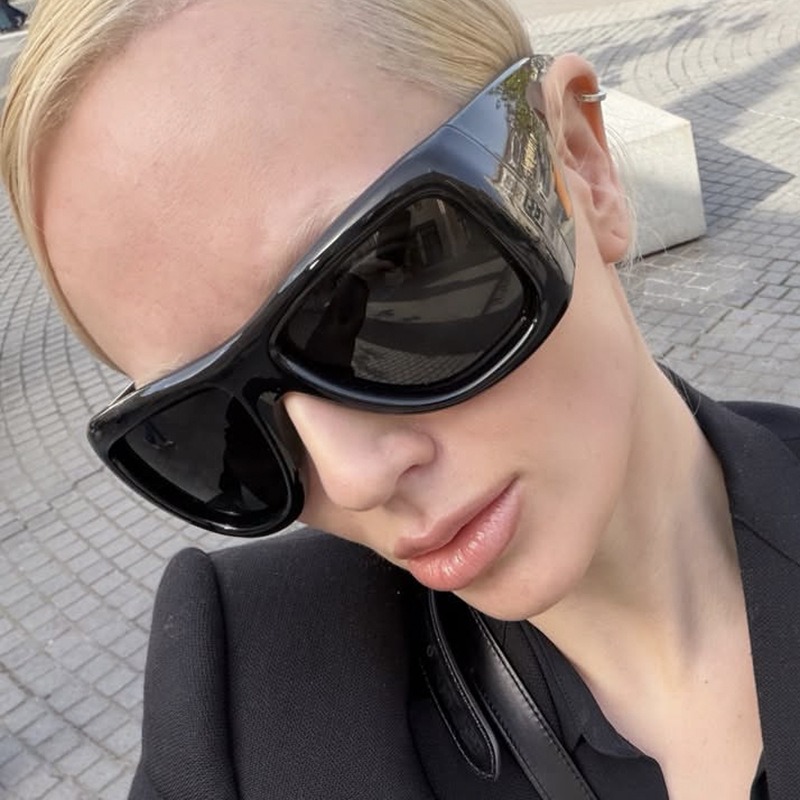 Vintage Oversize Square Y2K Su - đánh giá và giá Women'S Fashion Eyeglasses