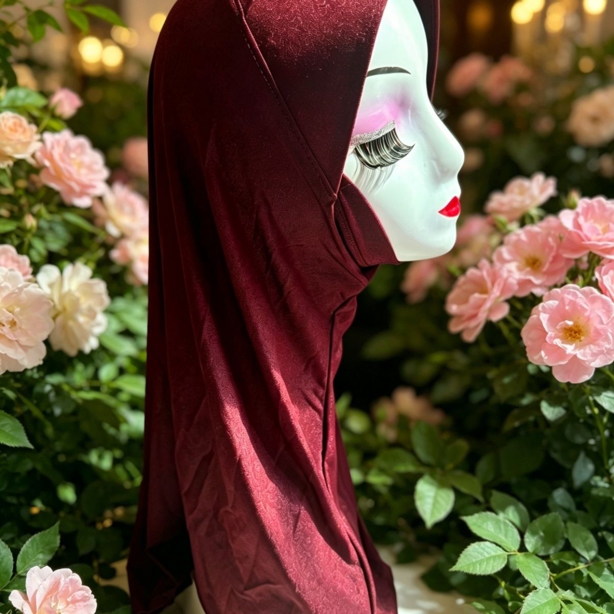 Hijab Muslim Women Shawl Heads - đánh giá và giá Women Fashion Malaysia