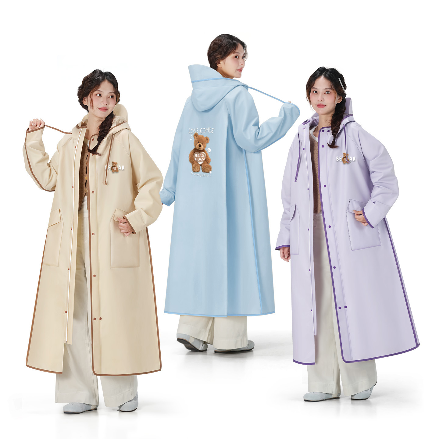 Fashion Women Transparent Eva  - đánh giá và giá Women'S Fashion Raincoat