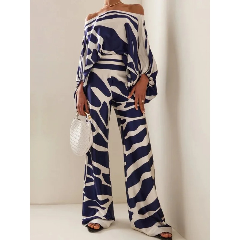 Women Satin Print Pajamas Suit - đánh giá và giá Women'S Fashion Pajamas