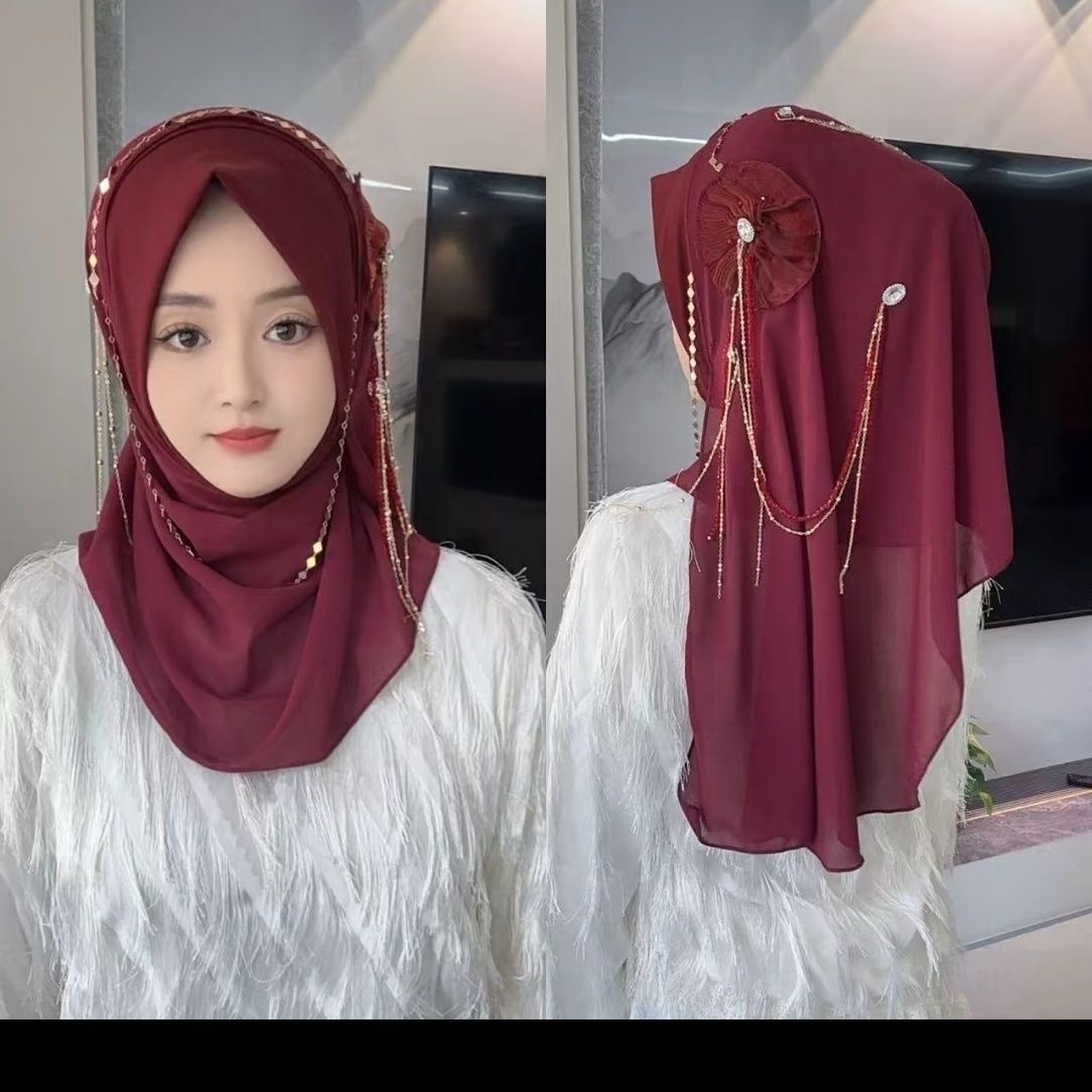Hijab Muslim Women Shawl Heads - đánh giá và giá Women Fashion Malaysia