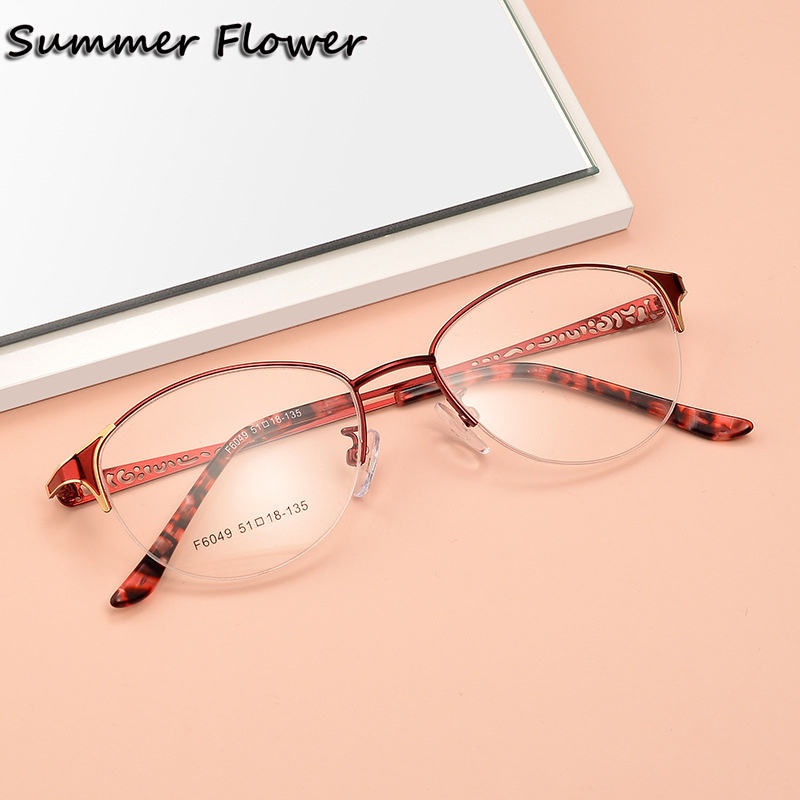 Women Oval Glasses Alloy Optic - đánh giá và giá Women'S Fashion Glasses With Clear Lenses