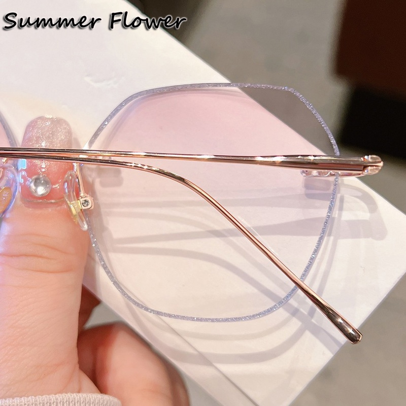 Women Rimless Eyeglass Titaniu - đánh giá và giá Women'S Fashion Glasses With Clear Lenses