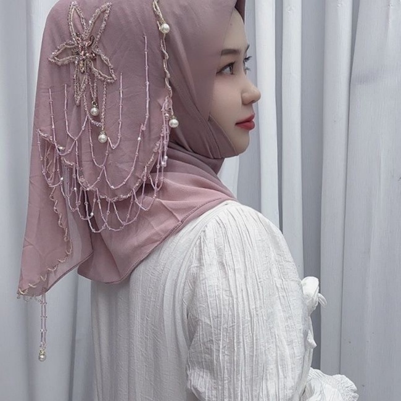 Hijab Muslim Women Shawl Heads - đánh giá và giá Women Fashion Malaysia
