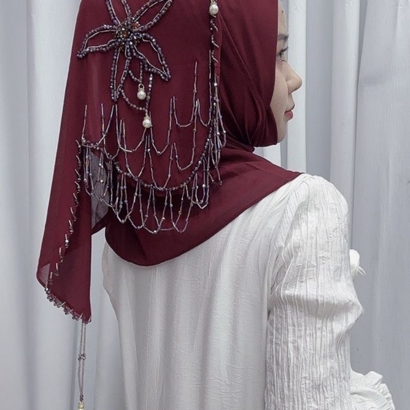 Hijab Muslim Women Shawl Heads - đánh giá và giá Women Fashion Malaysia