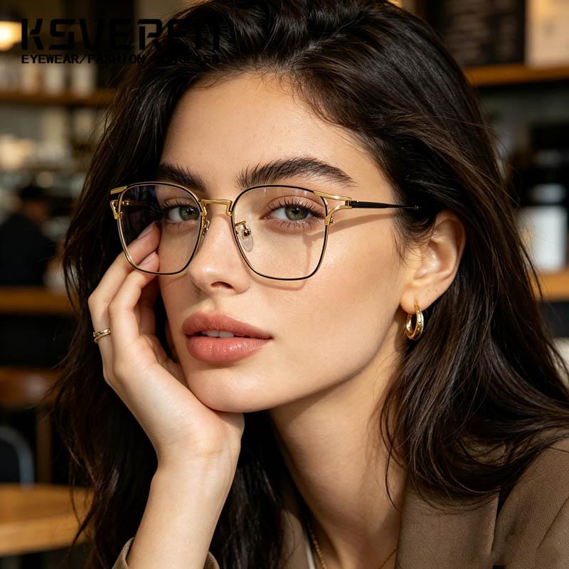 Designer Cat Ear Square Clear  - đánh giá và giá Women'S Fashion Glasses With Clear Lenses