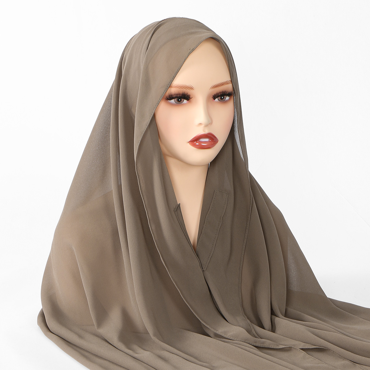 New Lazy Chiffon Hijab with Ma - đánh giá và giá Women Fashion Malaysia