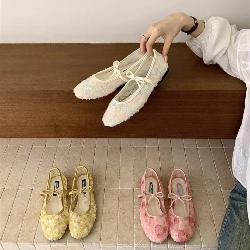 Gentle New Chinese Rose Mesh M - đánh giá và giá Women Fashion Heels
