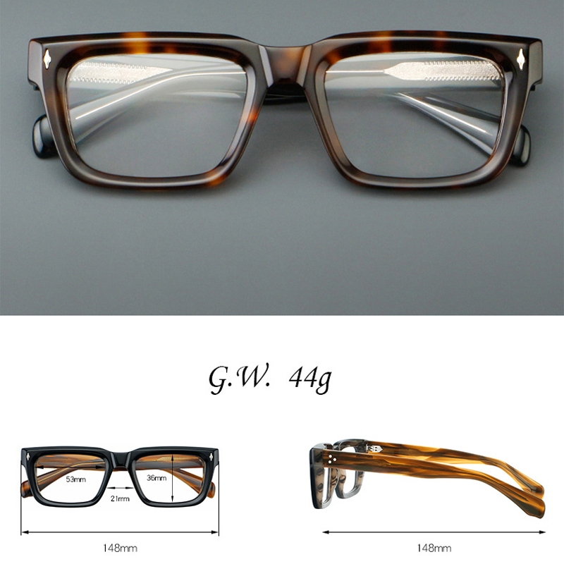 VCKA Fashion Acetate Round Myo - đánh giá và giá Women'S Fashion Glasses With Clear Lenses