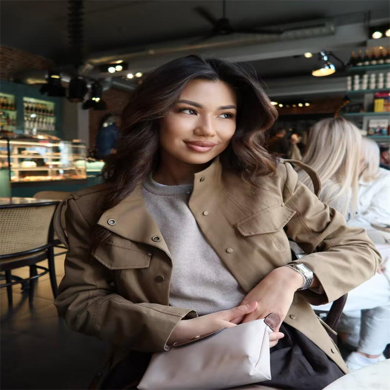 Military Style Utility Jacket  - đánh giá và giá Women'S Fashion Utility Vest