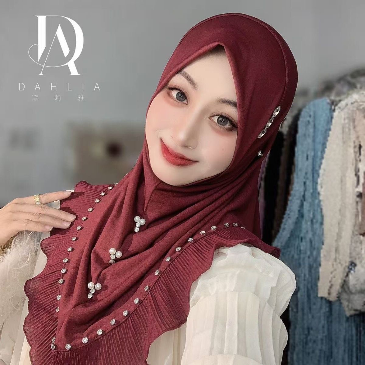 Hijab Muslim Women Shawl Heads - đánh giá và giá Women Fashion Malaysia