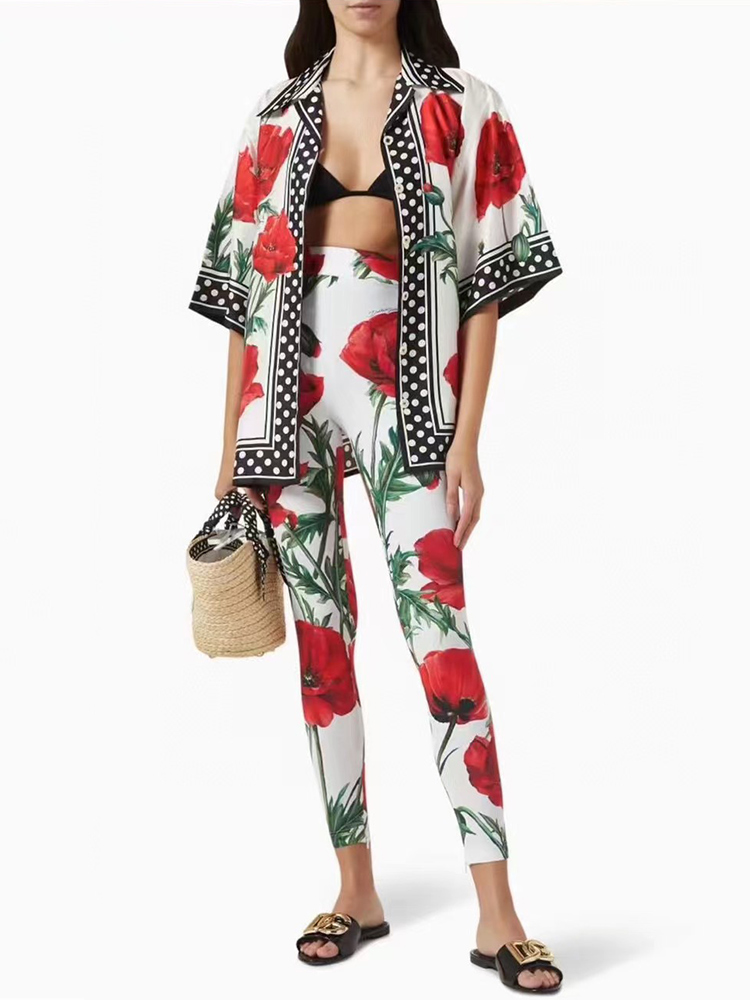 Designer retro geometric print - đánh giá và giá Women'S Fashion Pajamas
