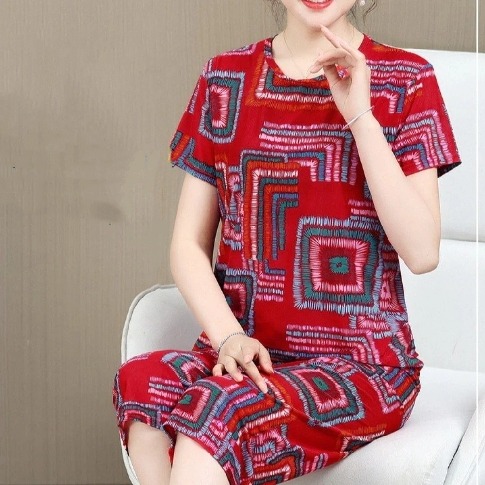 Fashion Plus Size Elderly T-sh - đánh giá và giá Women'S Fashion Pajamas