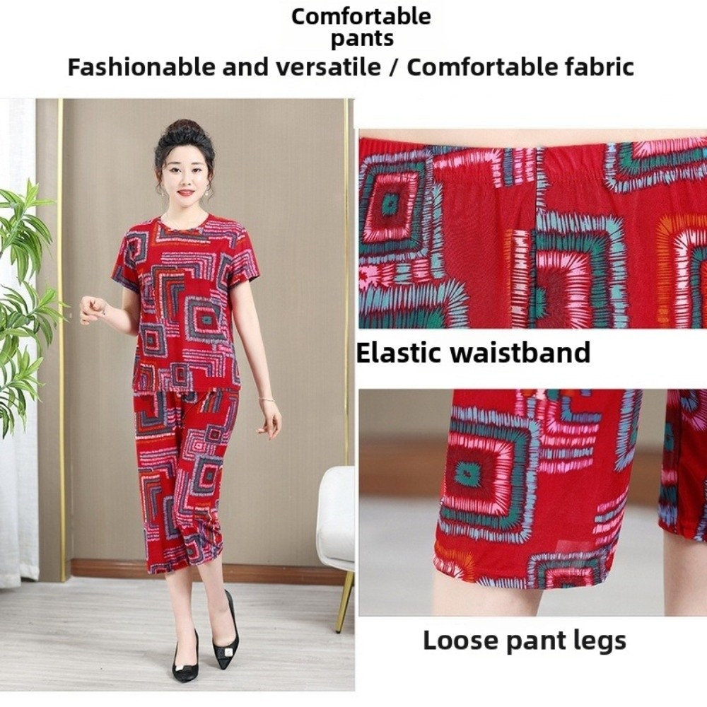Fashion Plus Size Elderly T-sh - đánh giá và giá Women'S Fashion Pajamas